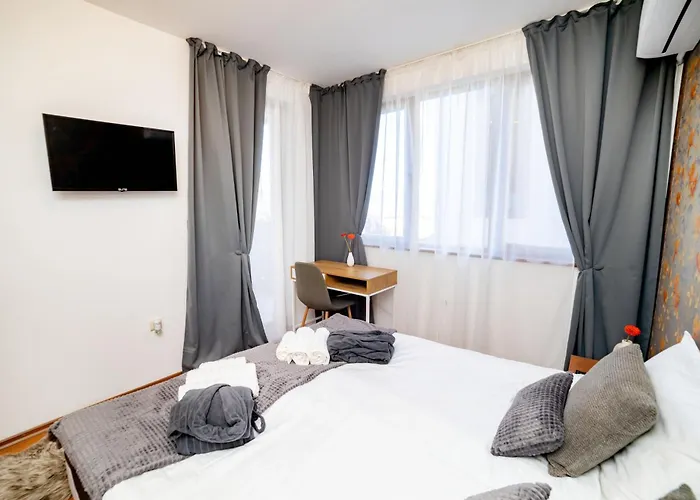 公寓 Pirin Skilift - Cozy & Modern App In Bansko, 100 M To The Gondola 班斯科