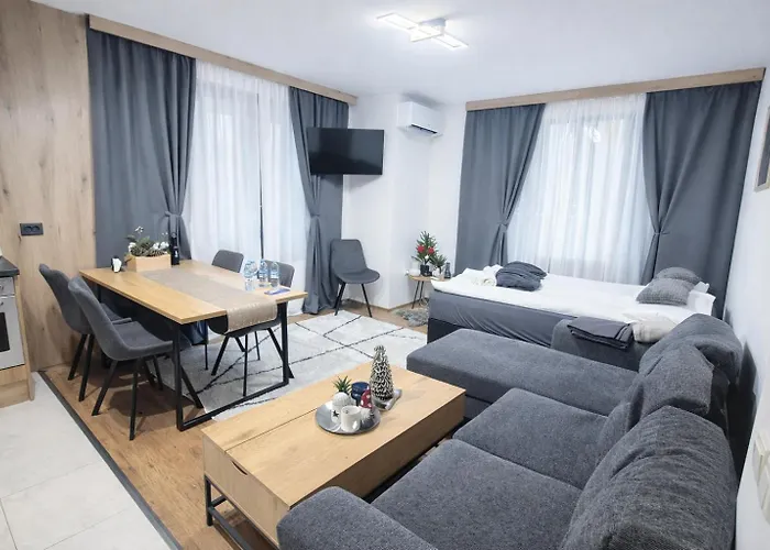 公寓 Pirin Skilift - Cozy & Modern App In Bansko, 100 M To The Gondola